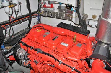 Motoren til MALO Sjark 36ft