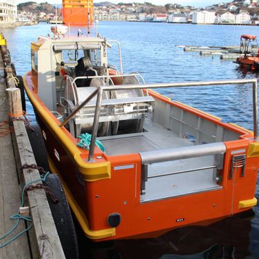 30ft Seismic Workboat i havnebasseng