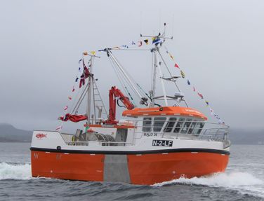 MALO Sjark 36ft på åpent hav